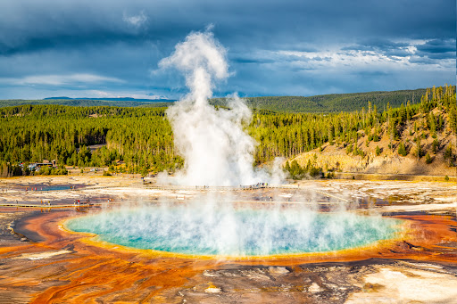 Grand Prismatic Spring - Photo 1